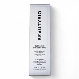 BeautyBio GLOFacial Concentrate Clarifying Salicylic & Plumping Hyaluronic Acid